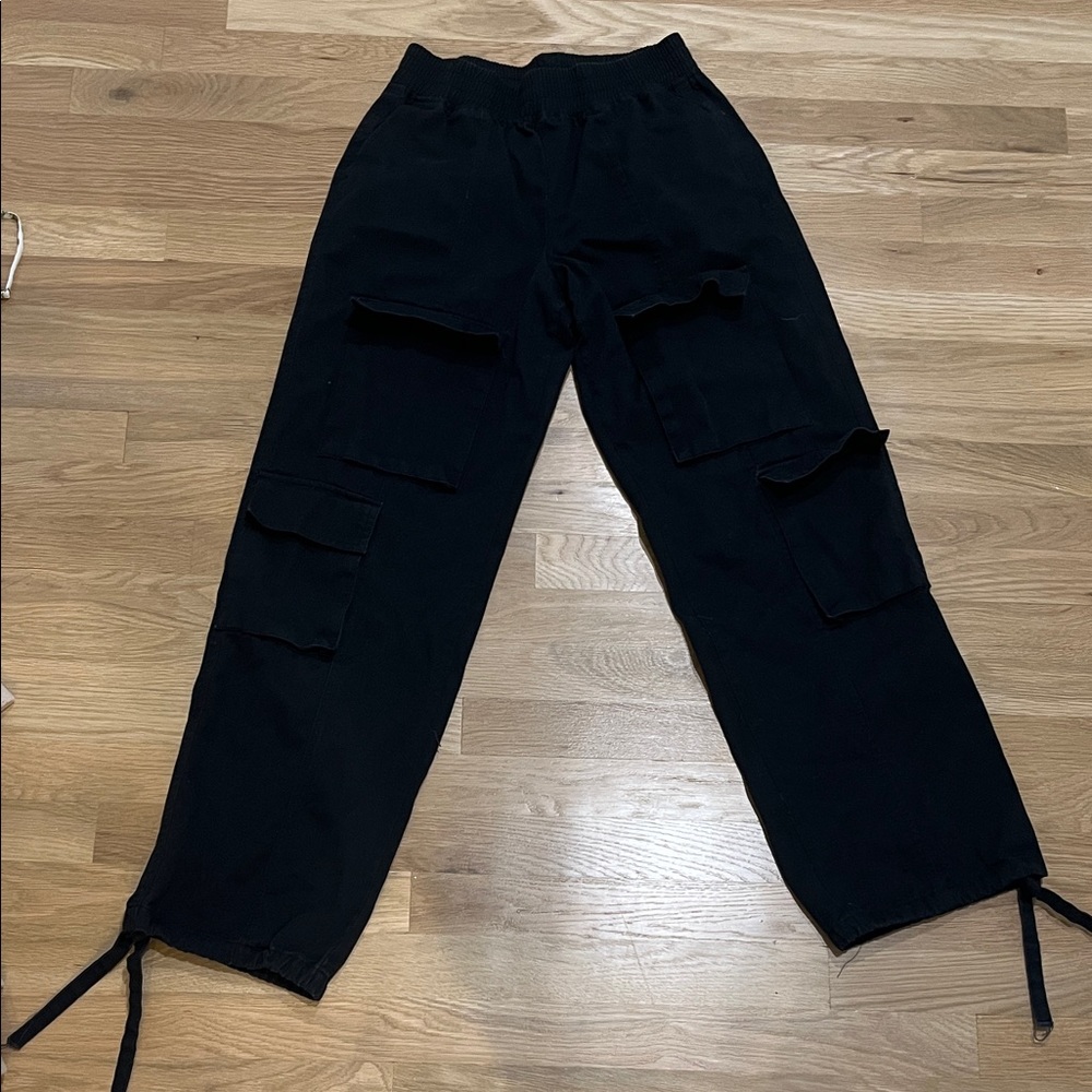 Forever 21 Black Wide Leg Pants